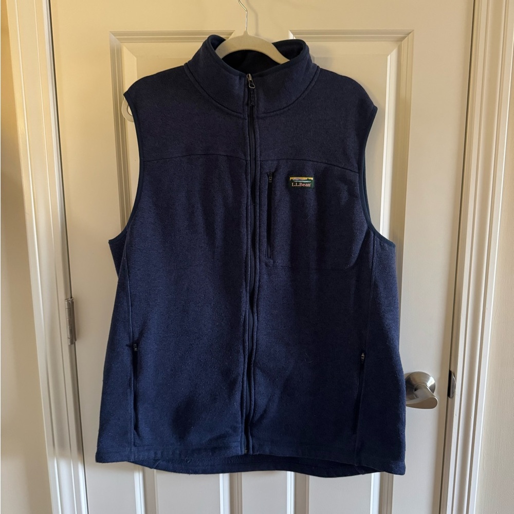 L.L. Bean Navy Blue Men's Vest